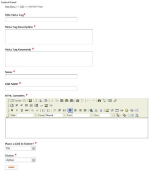 Content Management System